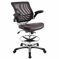 edge-drafting-brown-lexmod-articulate-black-mesh-office-chair