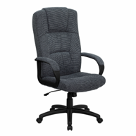 fabric-executive-gray-high-back-office-chair-no-wheels