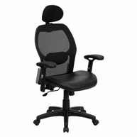 flash-leather-vs-mesh-office-chair-1