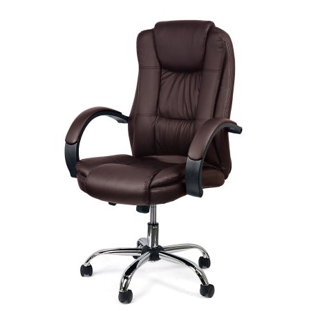 giantex-executive-brown-leather-office-chairs
