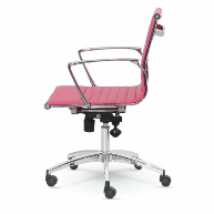 winport-hot-pink-leather-office-chair