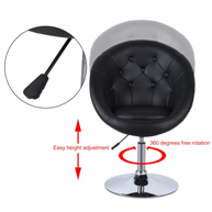 adjustable-pu-round-swivel-office-chair