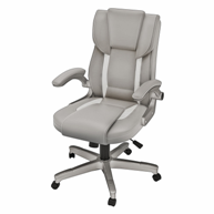 built-in-grey-executive-office-chair-with-adjustable-lumbar-support