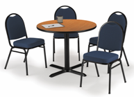 office-round-table-with-4-chairs