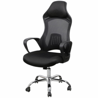 yaheetech-adjustable-black-office-chairs-for-sale